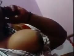 Indian nympho Boobalicious allows her lover to suck her nipples.